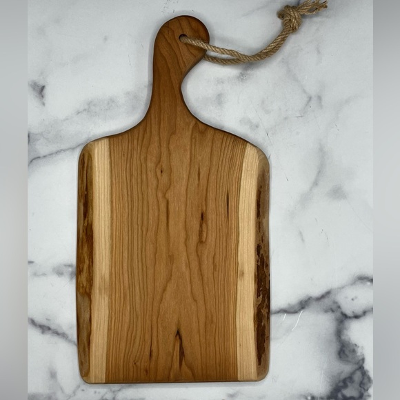 Other - Wooden Cutting Board with Handle